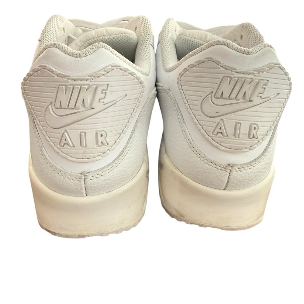Men’s Size 13 - Nike Air Max 90 LTR Triple White - Picture 3 of 5